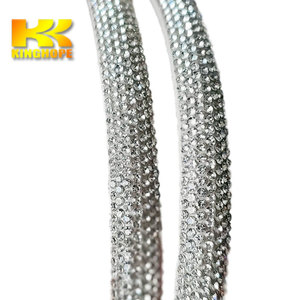 Tiras De Strass Cinta De Diamantes Tiras De Cristales Brillantes 6mm <strong>Y</strong> 8mm for Lady Sandals Upper Decoration - Product Image 2