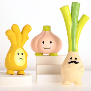 Pet köpekler, qm köpek oyuncakları, soğan, zencefil ve sarımsak için QMonster lateks ses oyuncak. - Product Image 1