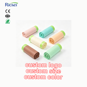 Bolsas de Basura con Cordón Fáciles de Usar, Bolsas Resistentes para la Recolección de Residuos para la Limpieza del Hogar y la Oficina - Product Image 1