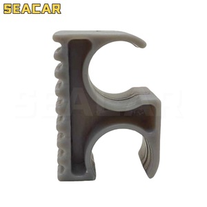 Collier de serrage double pour bateau, 25 mm, gris, en plastique, quincaillerie marine pour réparation et remplacement - Product Image 5