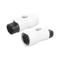 Adaptateur Type2 vers GBT Adaptateur de chargeur 32A Type 2 IEC62196 pour voiture électrique Version chinoise avec prise de charge GB/T