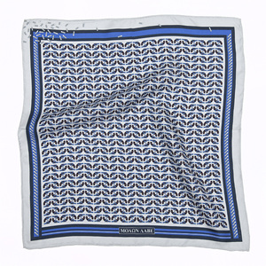 Foulard carré en coton 55x55cm et mouchoir, imprimé animal décontracté, tissage mécanique, sérigraphie et impression numérique, utilisation quatre saisons - Product Image 1
