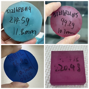 Gemas de Alta Calidad, Método CZ, <span class=keywords><strong>Zafiro</strong></span> Cultivado en Laboratorio, Material de <span class=keywords><strong>Zafiro</strong></span> <span class=keywords><strong>Verde</strong></span> Crudo, <span class=keywords><strong>Zafiro</strong></span> Rubí Crudo Cultivado en Laboratorio por el Método Czochralski - Product Image 6