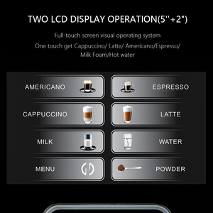 Multi-funtional Bean to <strong>Cup</strong> <strong>Coffee</strong> Machine One Touch Cappuccino Latte Milk Foam <strong>Espresso</strong> <strong>Maker</strong> Automatic <strong>Best</strong> <strong>Coffee</strong> Machine - Product Image 2