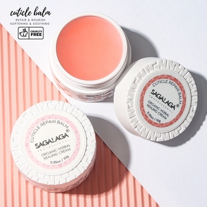 SAGALAGA bálsamo orgánico para el cuidado <span class=keywords><strong>de</strong></span> las cutículas <span class=keywords><strong>de</strong></span> <span class=keywords><strong>coco</strong></span> para las cutículas dañadas secas Crema para el cuidado <span class=keywords><strong>de</strong></span> las uñas naturales 10g Tarro Blanco logotipo personalizado - Product Image 5