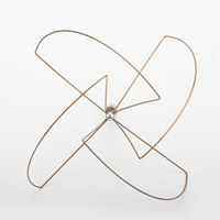 Antenne FPV Cloverleaf 1,2 GHz 2,4 GHz à polarisation circulaire, omnidirectionnelle à trois ou quatre pales, longue portée pour drone FPV, VTX, lunettes FPV