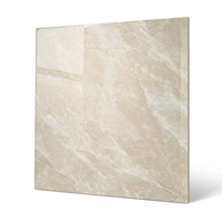 Carrelage en marbre crème de luxe 1000x1000mm, résistant aux rayures, fournisseurs de carrelage en porcelaine en Chine
