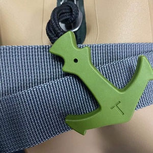 TOPAZ Lớn Chunky Cao Su Dây Kéo Kéo Heavy Duty <span class=keywords><strong>Zipper</strong></span> <span class=keywords><strong>Puller</strong></span> Đối Với Viêm Khớp, Dễ Dàng Để Grip, Thể Thao Dưới Nước Gear - Product Image 2