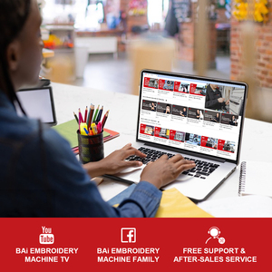 Bai công nghiệp kỹ thuật số đầu đơn đa kim 3D máy thêu túi - Product Image 4