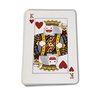 מלא פוקר כרטיסי מותאם אישית עיצוב rfid משחק כרטיס זהב שחור אדום כחול עמיד למים pvc מותאם אישית לוגו פוקר אורקל חפיסות