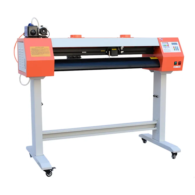 Guangdong 980MM textile feuille de fer or co2 fibre tissu tissu rouleau papier vinyle gravure laser machines de découpe traceur