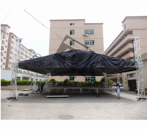 Estructura de aluminio cuadrada para eventos al aire libre, estructura de doble capa, estructura de techo resistente para conciertos - Product Image 2
