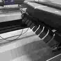 Máquina de Pilates Reformer Comercial de Aluminio Negro, Equipo de Pilates para Estudio, Reformers para Ejercicio Corporal