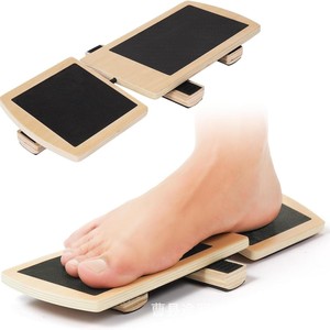 Tabla de madera para estirar los pies, antideslizante, para yoga, pilates, entrenador de equilibrio, corrector de postura para ejercicios de fitness - Product Image 1