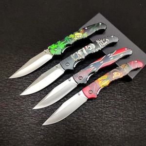Nuevo Cuchillo de Bolsillo Iwakee Verde para Supervivencia en la Jungla, para Acampar y Hacer Senderismo, Hoja de Acero Inoxidable, Mango de Plástico, Plegable, Grado Industrial, OEM - Product Image 3