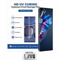 Protector de Pantalla de Hidrogel HD Personalizado al por Mayor, Anti Luz Azul, para iPhone, Máquina de Corte de Película, para Samsung S24 S25 Ultra