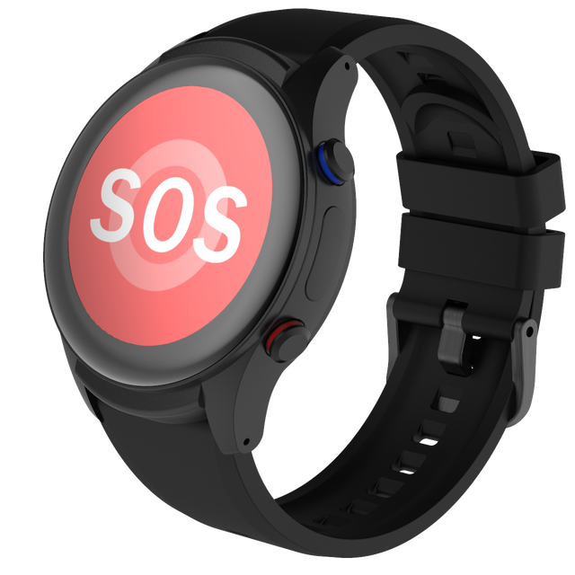 SOS Alarm 4G GPS Tracker Watch L08 Pro Health Care Smart Watch for Elderly GPS Positioning Tracking Watch