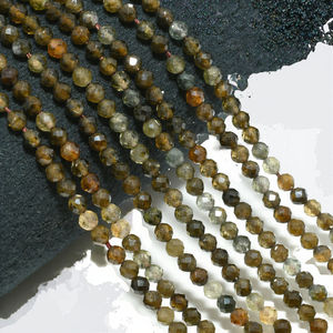 Perles rondes en Lépidolite naturelle, Purpurite lisse, pierres précieuses naturelles pour la fabrication de colliers et bracelets - Product Image 3