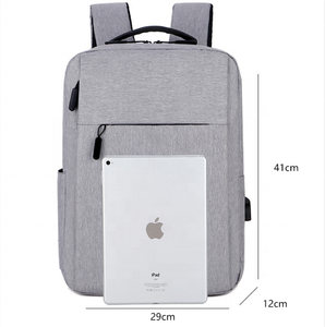 Hot Bán Nam Máy Tính Ba Lô In Logo Kinh Doanh Du Lịch Bình Thường Máy Tính Xách Tay Ba Lô Với <span class=keywords><strong>USB</strong></span> Sạc - Product Image 2