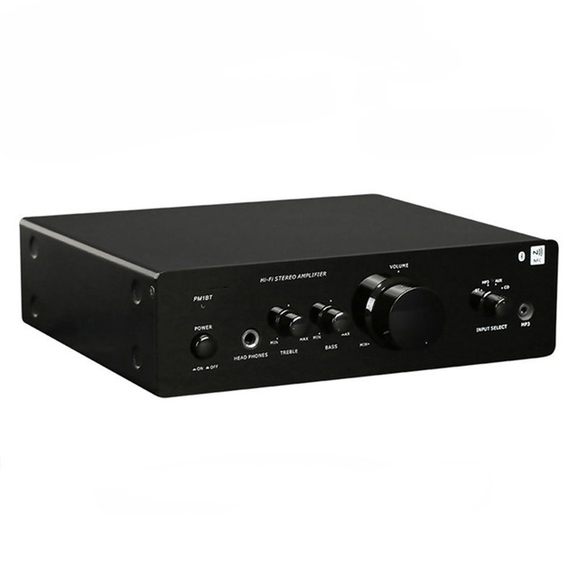 PM1 HiFi 2.0 BT NFC Pure Power Amplifier 20W*2 Small Home MINI Desktop Style