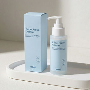 Limpiador Facial Fermentado con Ceramidas y Aminoácidos OEM, pH 5.5 Avanzado, Lavado Suave Restaurador de la Barrera Cutánea para Piel Seca y Sensible - Product Image 1