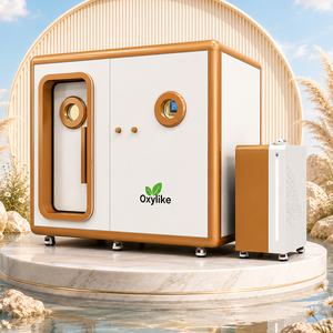 ห้องออกซิเจนความดันสูงแบบแข็ง Oxylike OLH-1-S5 2.0ATA รุ่นปี 2027 สำหรับนั่งคนเดียว ใช้สำหรับความงาม สปา และฟื้นฟูร่างกายหลังเล่นกีฬา - Product Image 2