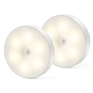 Bán Nóng Không Dây Cảm Biến Chuyển Động Led Cảm Ứng Ánh Sáng Có Thể Sạc Lại Ánh Sáng Ban Đêm Dẫn Ánh Sáng Nội Các Cho Tủ Quần Áo Hành Lang Hành Lang Thân Cây