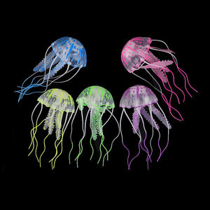 MIDOO MIDOO-A113 Aquariumdecoratie Simulatie Kwallen Decoratie Siliconen Transparant Fluorescerend Koraal Klein <span class=keywords><strong>Aquarium</strong></span> - Product Image 2