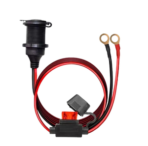 Wetterfestes SAE 2-Pin Schnellverbindungs-12V-Kupferkern-PVC-Isolierungs-Elektronikkabel für Solarpanels, 300mm Länge - Product Image 1