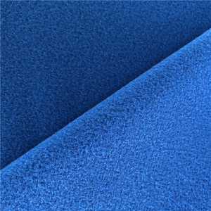 La cina produce 100% poliestere 75d 220gsm poli tessuto spazzolato eccellente del velluto per le tute - Product Image 4