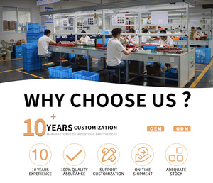 QVAND 38mm isolation sécurité verrouillage manille cadenas à clé identique maître serrures sécurité industrielle marque meilleur cadenas rouge - Product Image 6