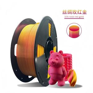 1.75mm 3D Printer PLA Filament Silk Tri Color 1kg 200C No <b>Stringing</b> Easy to Print - Product Image 6