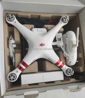 Drone professionnel d'occasion reconditionné DJI Phantom 4 Pro V2.0 3 3S SE 1 avec capteur CMOS 20MP 1080p, en plastique, moule privé