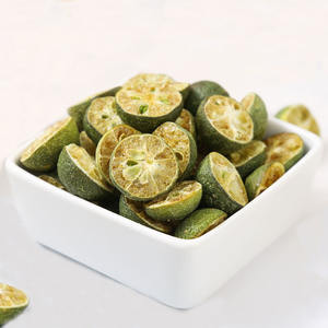 Bulk High Quality <span class=keywords><strong>Freeze-dried</strong></span> Verde Kumquat FD Verde Qumquat Fatias Chá Congelar Frutas Secas Chá Lapid-Kumquat - Product Image 6