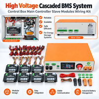 Kit DIY BMS à écran tactile LCD ECBMS, maître-esclave, 500A 600A 224S 256S 1000V LiFePO4 16S-256S, boîtier de contrôle BMS haute tension
