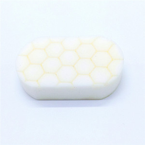 OEM blanco 5 pulgadas L pulido rueda pastillas de microfibra pulido almohadilla de espuma cuidado depilación <span class=keywords><strong>esponja</strong></span> - Product Image 1