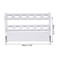 Supports de centrifugeuse de présentoir de tube en plastique acrylique de Type d'étape pour les tubes de 5ml/10ml/25ml/50ml/100ml