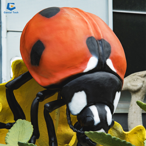 Decoración de Parque con Insecto <span class=keywords><strong>Animatrónico</strong></span> de Mariquita Grande Realista AI-17 - Product Image 6