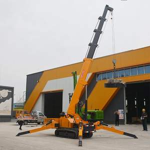 Grúa sobre orugas con 16m Altura de elevación Carretilla elevadora 5ton Spider - Product Image 6