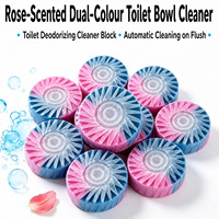 Tablettes nettoyantes solides jetables pour cuvettes de toilettes, 50g, durée 5-7 jours