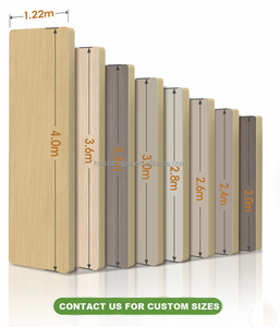 Panel de Pared de Cristal de Carbono Ignífugo e Impermeable de 5 mm/8 mm, 4'x8', B1, Chapa de Madera de Bambú para Renovación de <span class=keywords><strong>Interiores</strong></span> de Hoteles - Product Image 3