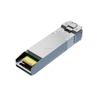 Module émetteur-récepteur SFP+ 10G à puce intelligente 1310nm SMF LC Duplex avec 2 ports TCP pour réseaux FTTX, portée 10KM, IP20