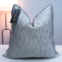 Housse de coussin jacquard luxueuse, nouveaux designs tendance, housses décoratives pour la maison