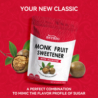 BSTBIO Mezcla de Azúcar en Polvo con Extracto de Fruta del Monje y Alulosa, Edulcorante de Fruta del Monje