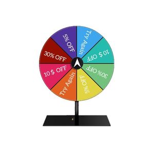 Ruleta de la Fortuna de Acrílico para Fiestas, Plataforma Giratoria para Sorteos, Máquina de Lotería de Mesa, Divertida Ruleta para Ganadores - Product Image 3