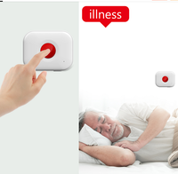 Bouton d'alarme portable SOS Tuya SmartLife WIFI pour les personnes âgées, appel d'urgence