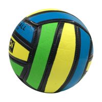 Bola Voli Mini Ukuran Resmi 2, Warna Sesuai Pesanan, Bahan PVC Foam/TPU, Jahitan Mesin, Grosir