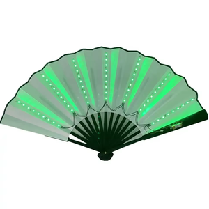 Nhà Máy Trực Tiếp 13-Inch Tre Gấp LED Flash Hand Fan Lớn Trang Trí Tổ Chức Sự Kiện Nguồn Cung Cấp Cho Đảng Trang Trí - Product Image 6