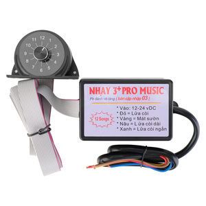 กล่องควบคุมเสียงฮอร์น Nhay 3 Plus Pro Music 12 เพลง 12-24 โวลต์ สำหรับอัพเกรดรถยนต์ - Product Image 5