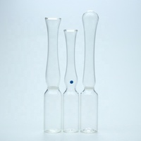 Ampoule en verre transparent de 1 ml conforme à la norme ISO